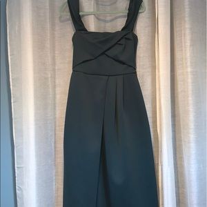 Forest Green Evening Gown